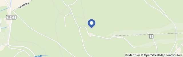 Mapa - Rozhledna Žalý