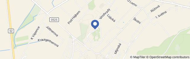 Mapa - Kozí hrádek