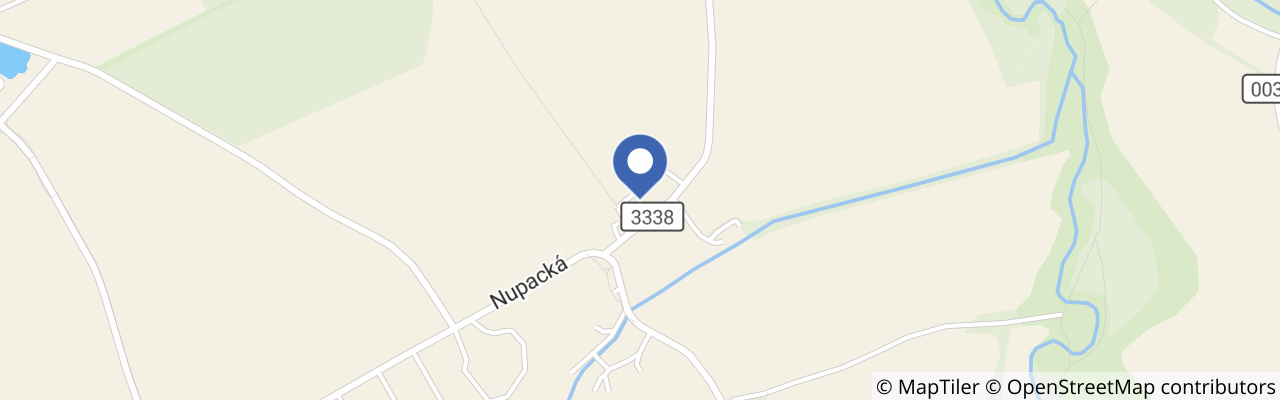 Mapa - Domeček u Prahy