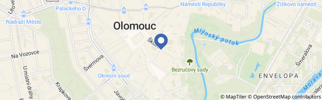 Mapa - Kavárna V lese