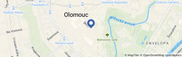 Mapa - Kavárna V lese