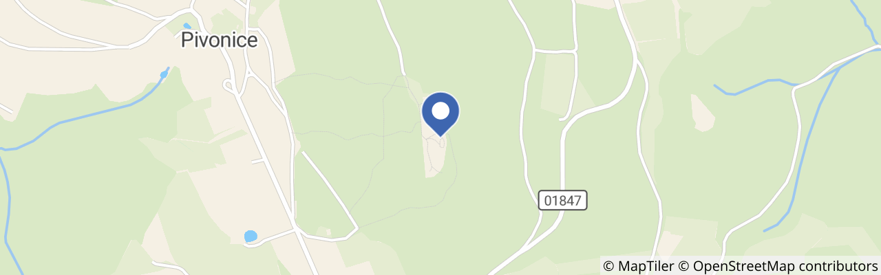 Mapa - Zřícenina Zubštejn