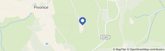 Mapa - Zřícenina Zubštejn