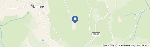 Mapa - Zřícenina Zubštejn