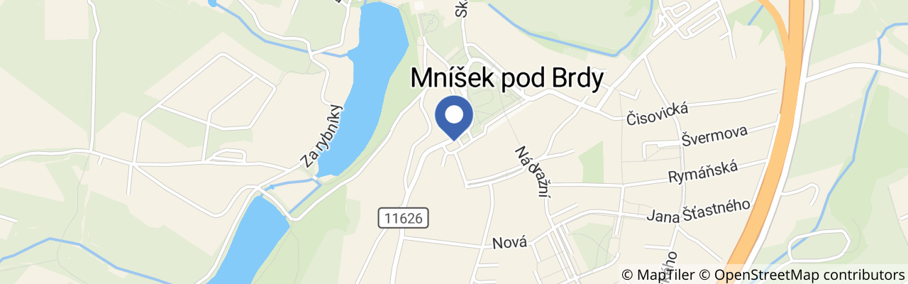 Mapa - Kavárna Malý mnich