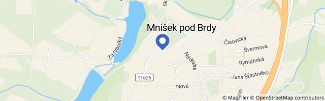 Mapa - Kavárna Malý mnich