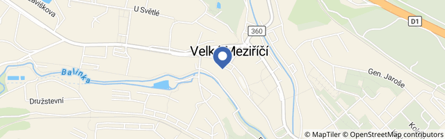 Mapa - Cukrářství U Hvězdy