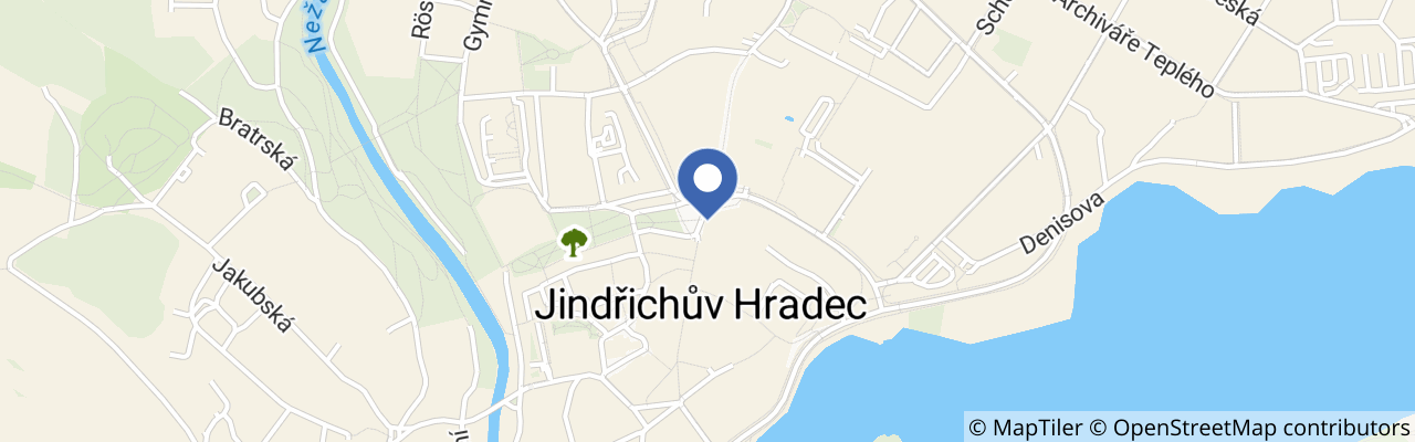 Mapa - Restaurace Střelnice