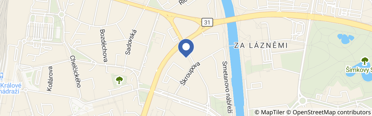 Mapa - Centrum Budulínek