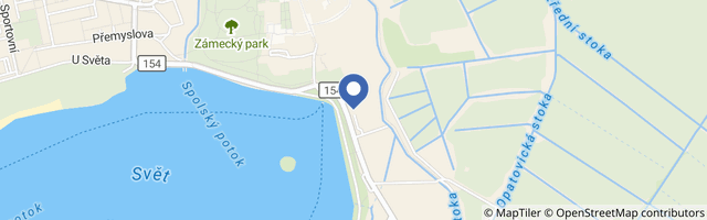 Mapa - Restaurace Pěšárna