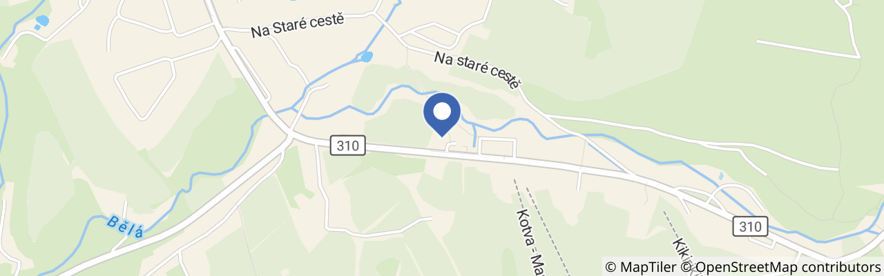 Mapa - Kačenčina pohádková stezka