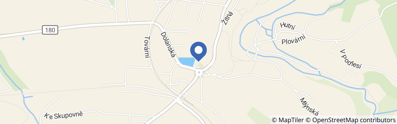 Mapa - Cukrárna Chrást