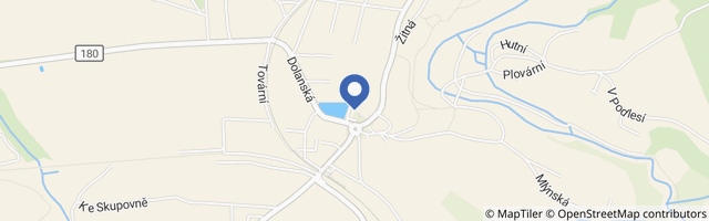 Mapa - Cukrárna Chrást