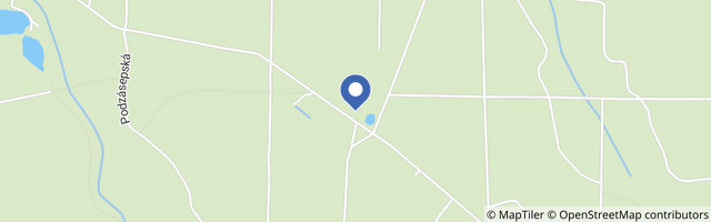 Mapa - Domeček u pěti ježků a broukoviště