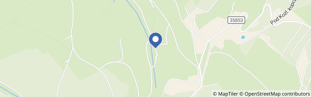 Mapa - Pravěká osada Křivolík