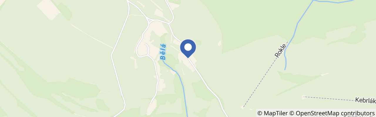 Mapa - Výletní restaurace Kněžická chalupa