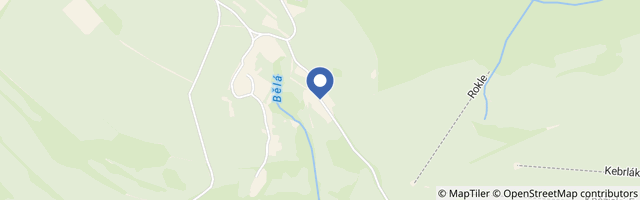 Mapa - Výletní restaurace Kněžická chalupa