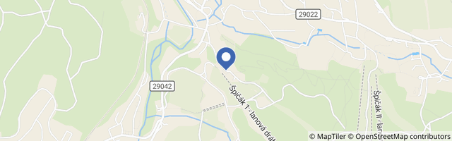 Mapa - Skiaréna Jizerky - Tanvaldský Špičák