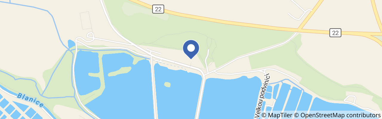 Mapa - Rybářské muzeum Vodňany