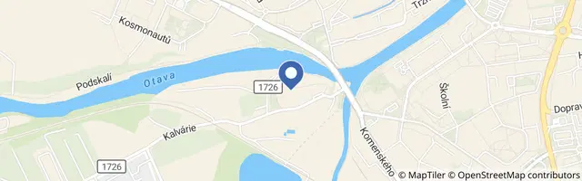 Mapa - Hrad Strakonice