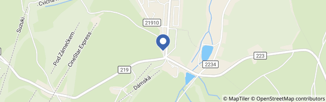 Mapa - Sportcentrum Klínovec v zimě