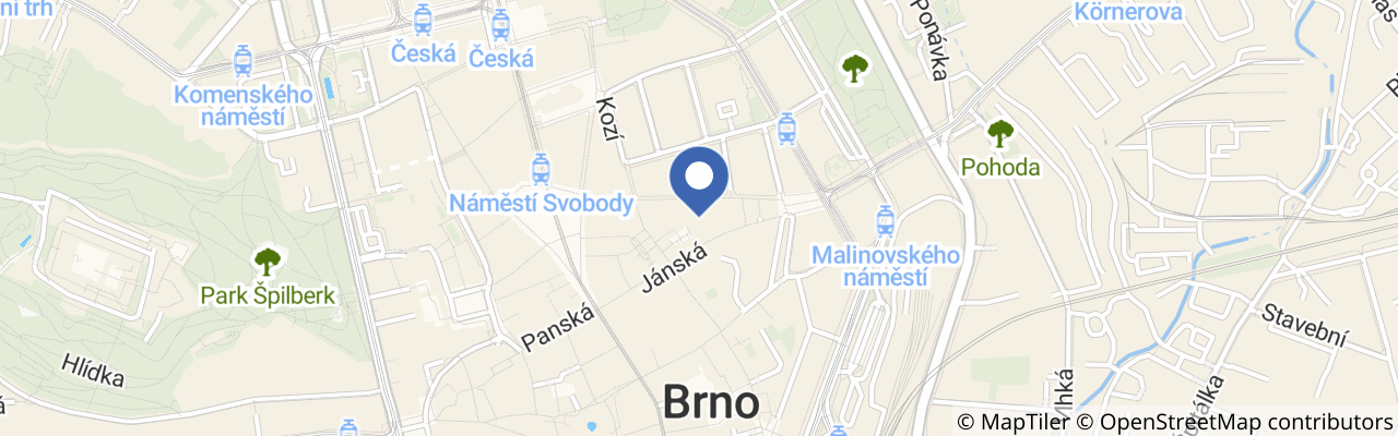 Mapa - Zmrzlinářství Ještě jednu