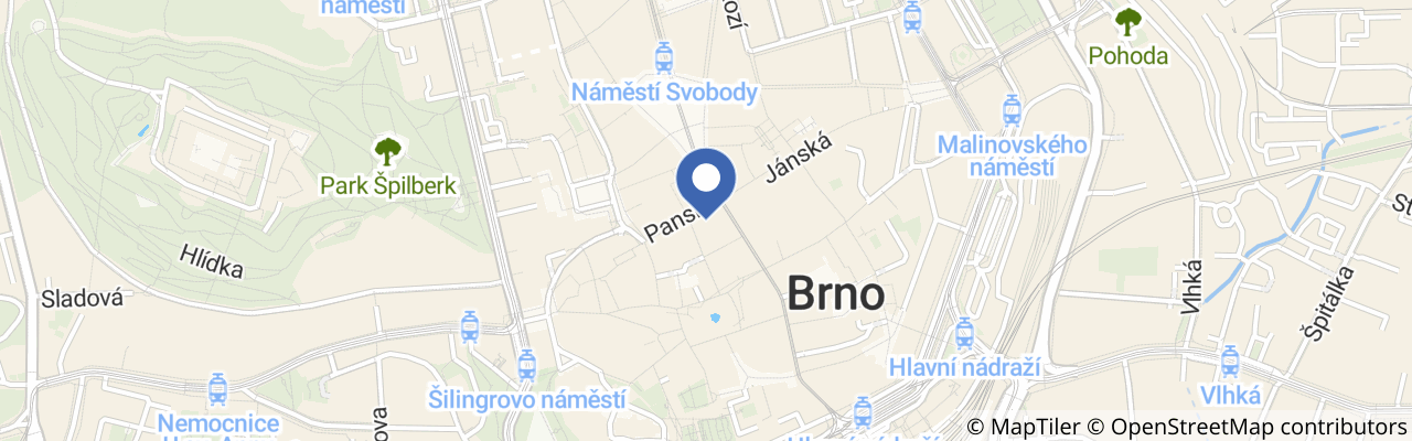 Mapa - Věž Staré radnice