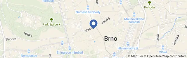 Mapa - Věž Staré radnice