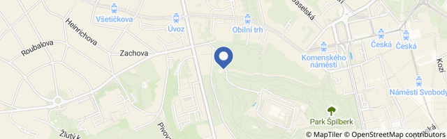 Mapa - Dětské hřiště Gorazdova