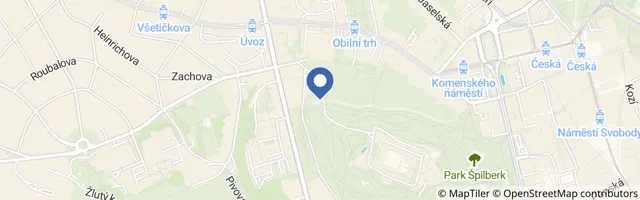 Mapa - Dětské hřiště Gorazdova