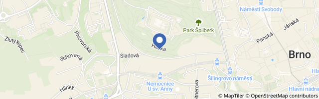 Mapa - Dětské hřiště Pelicova