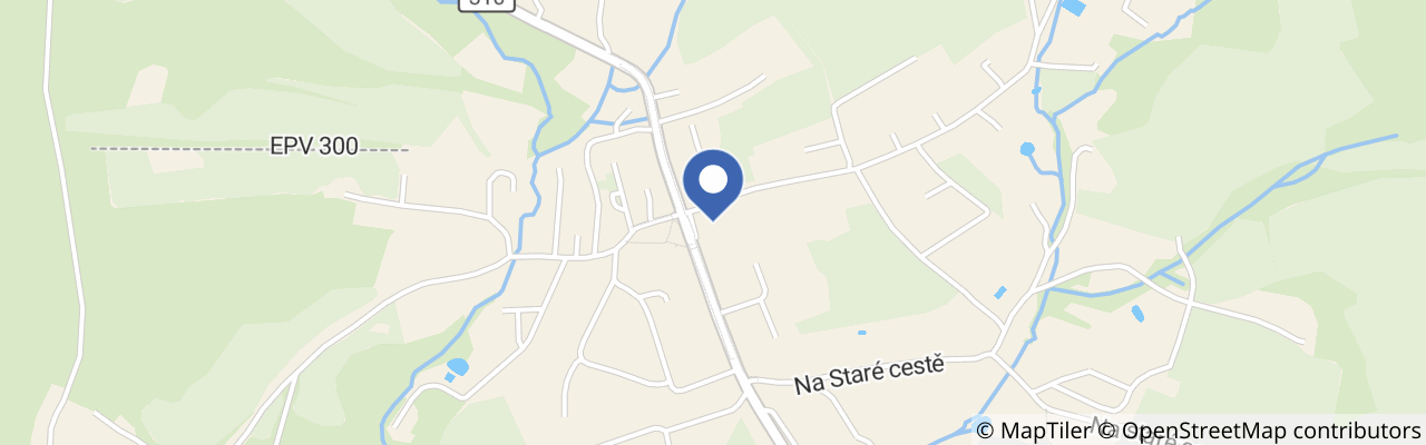 Mapa - Adventure Deštné