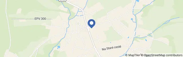 Mapa - Adventure Deštné