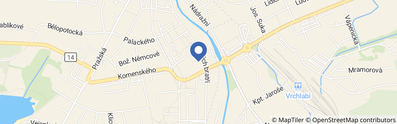 Mapa - Dětské hřiště ve Farní zahradě