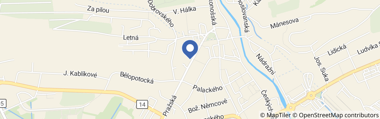 Mapa - Farmářská zmrzlina