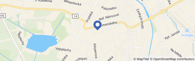 Mapa - Dětské hřiště u  OC Pivovar