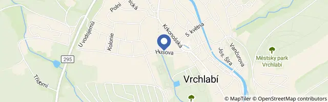 Mapa - Klášterní zahrada