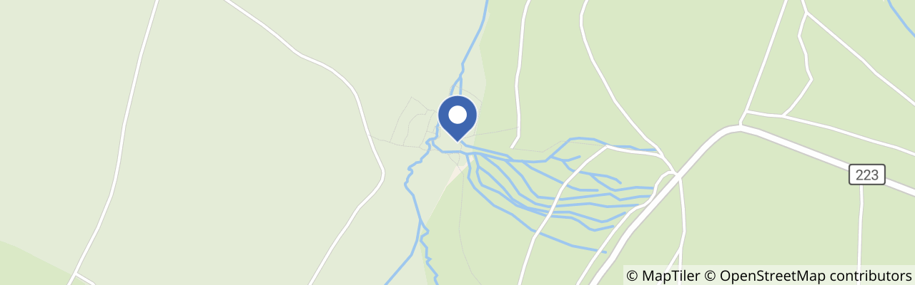 Mapa - Zaniklá osada Königsmühle