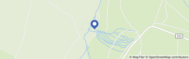 Mapa - Zaniklá osada Königsmühle