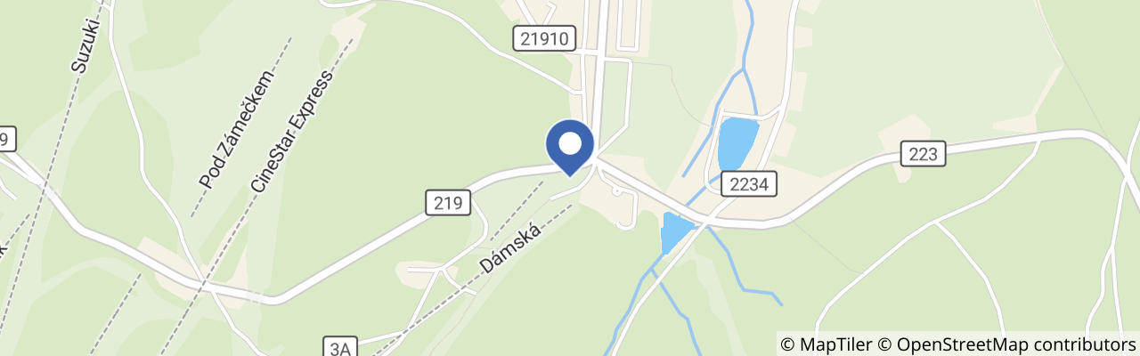 Mapa - Trail Park Klínovec