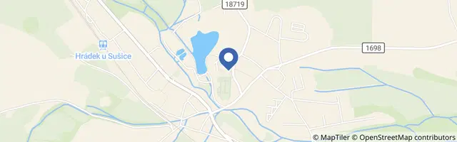Mapa - Zámek Hrádek