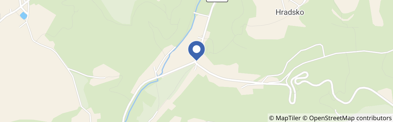 Mapa - Kokořínský Důl