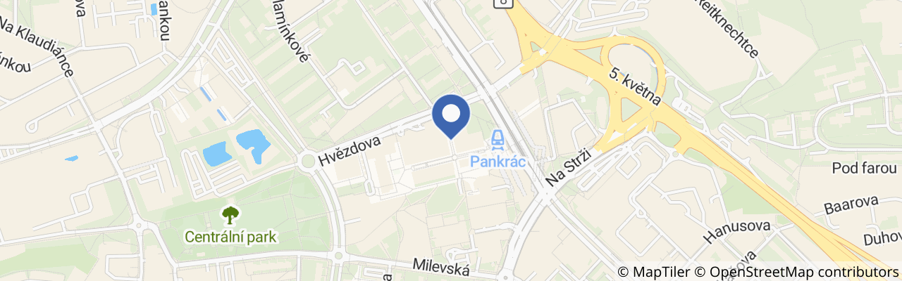 Mapa - Trampolínové hřiště Světa Medúz