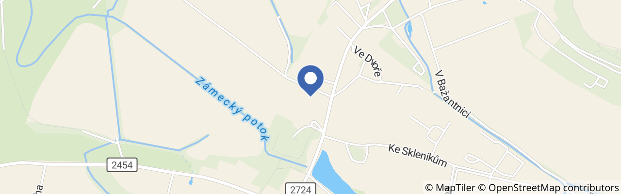 Mapa - Skanzen lidové architektury