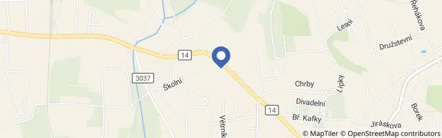 Mapa - Zahradní kavárna a zahradnictví TREES