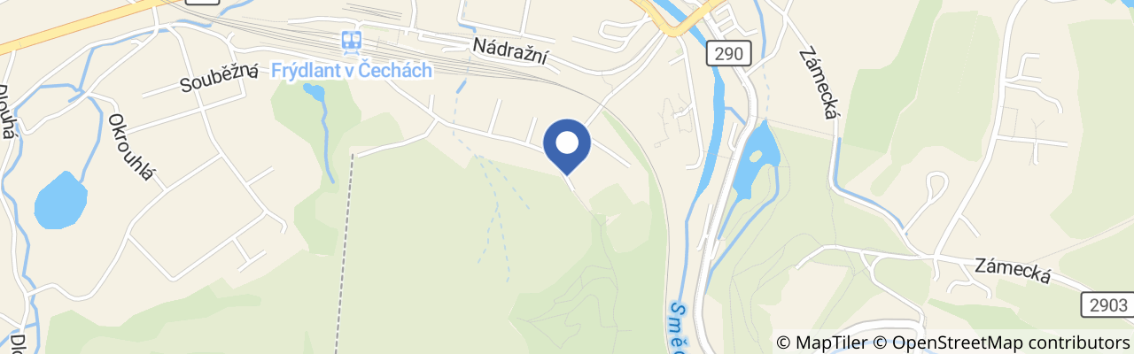 Mapa - Křížová cesta