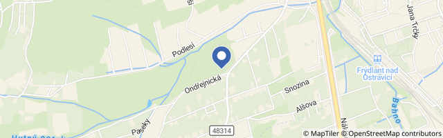 Mapa - Lesní stezka Vyhlídka