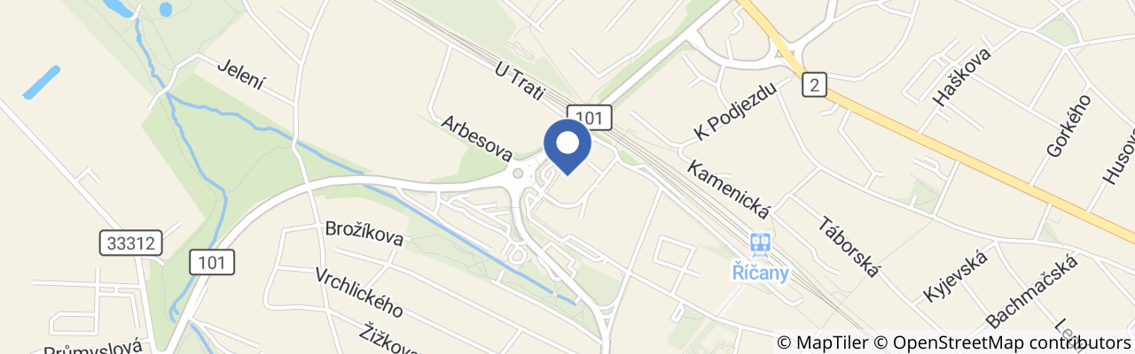 Mapa - FREEX - Interaktivní trampolínové centrum