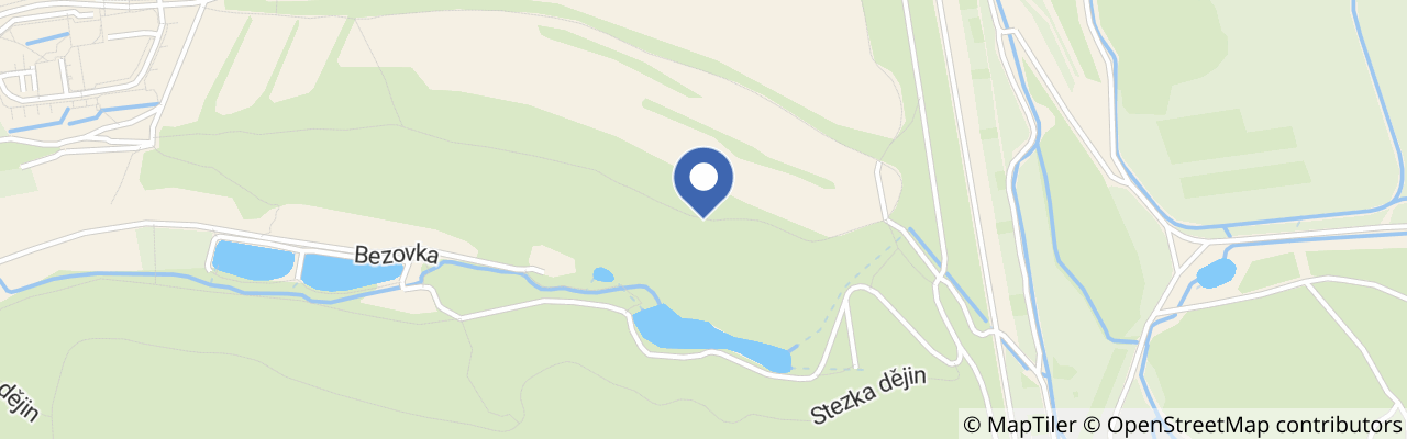 Mapa - Pohádkový les Bílina