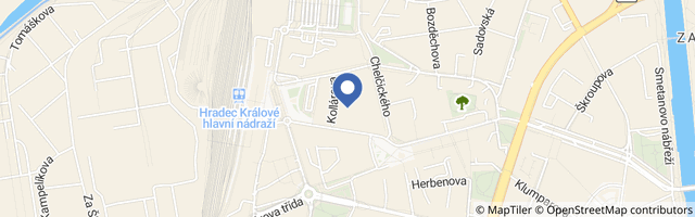 Mapa - Master Escape Hradec Králové